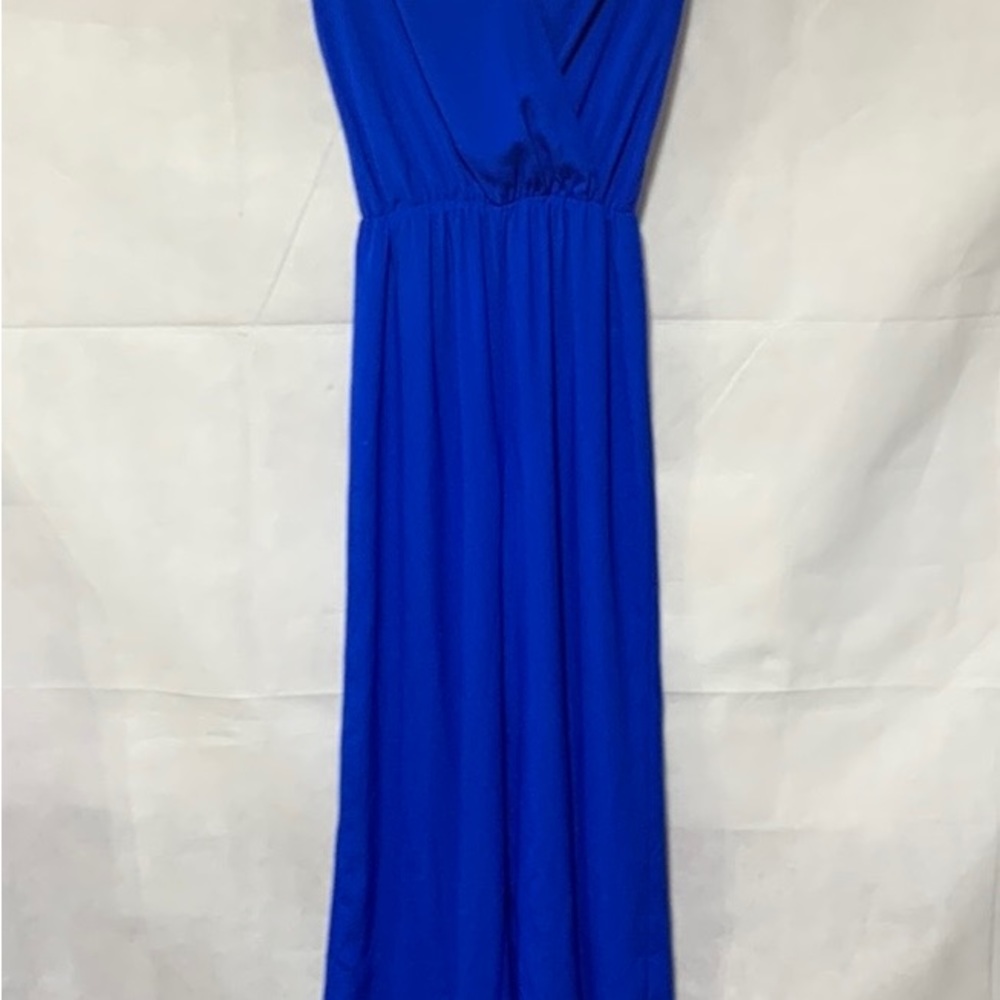 Gianni Bini Cyrus Jumpsuit, Cobalt, Size: XS, Color 449: FORGET ME NOT